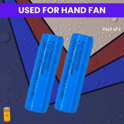 GUGGU Rechargeable 1800Mah Lithium-Ion Batteries For Trimmer and Spaeker Pack of 2V324  Battery