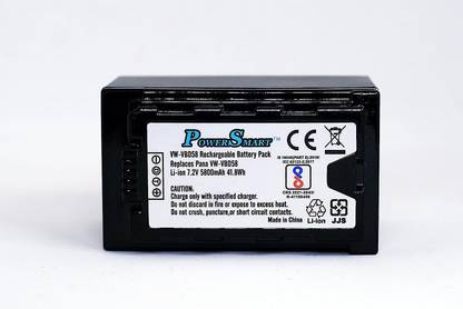 Power Smart  for Panasonic VW-VBD58 VW-VBD29 & Panasonic AG UX180 AG UX90 Camera  Battery