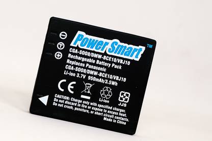 Power Smart  for Panasonic CGA-S008, CGA-S008A CGA-S008E, DMW-BCE10, VW VBJ10E Camera  Battery
