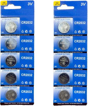 DawnRays Cr 2032 Coin Cell Made in Japan Lithium  For Airtag Car Key   Battery