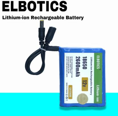 ELECTROLIFE 12v 2600mAh lithium-ion battery  Battery