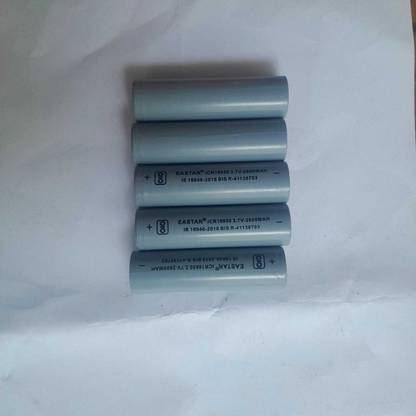 voltizo High-Capacity 18650 Li-ion : 2600mAh, 3.7V  (Pack of 3)  Battery