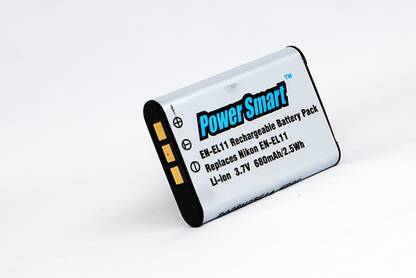 Power Smart EN-EL11 Rechargeable  Pack Compatible with Nikon Cooplix S9500.S550,S560  Battery
