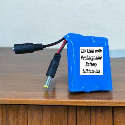 Ekavir 12V Lithium-ion , 1200mAh, Fast Charging, 800 Recharge Cycles  Battery