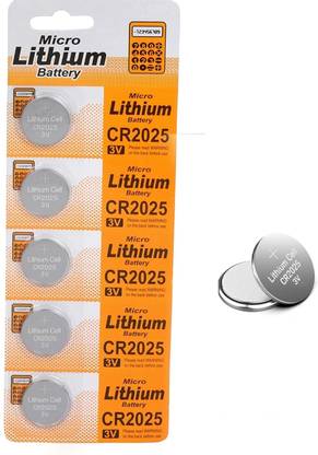 Zohlo Best Quality CR2025 3V Coin Cell  Battery