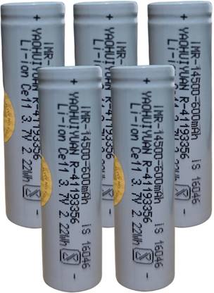 I-Birds Enterprises high quality 14500 Rechargeable 3.7V 600mAh Li-ion   Battery