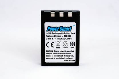 Power Smart  for Olympus LI-10B, LI-12B and Olympus Stylus 300, 400, 500 Camera  Battery