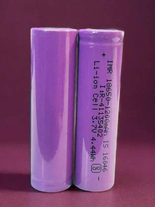 Ziddjeet A16 1207 mAh 18650 Lithium-Ion Rechargeable for Multi-Purpose  Battery