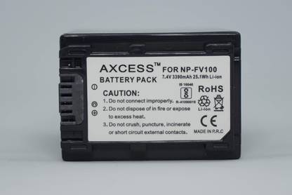 Axcess NP-FV100 Digital Li-ion  for Sony DCR-SR68,DCR-SR88 Camera  Battery