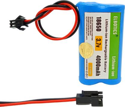 BBS ELECTRONICS 3.7V 4000mAh Rechargeabl for LED Light Bluetooth Speaker Emergency Light   Battery