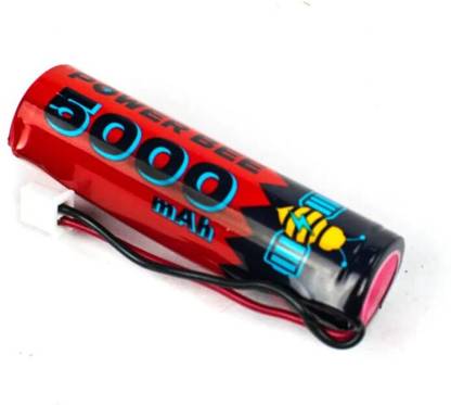 POWER BEE ICR 18650 5000mAh 3.7v Rechargeable Li-ion Buttontop   Battery