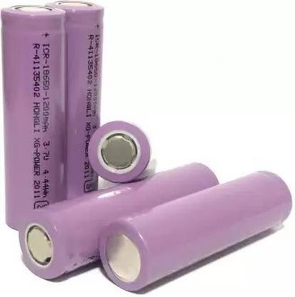 BSVR 186 Rechargeable Lithium-Ion 18650 Cell Emergency Light Torch PowerBank  Battery