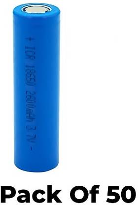 Shreyans 18650 Rechargeable Lithium 3.7V 2600mAh  Battery