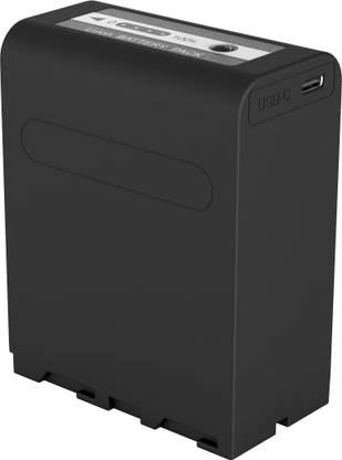 DIGITEK NP-F990 C Platinum 7.4v 16000mAh Rechargeable  with 5V Type C Charging  Battery