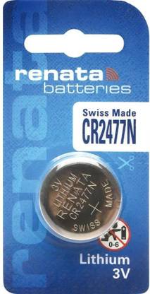 Renata CR 2477N Lithium battery 3V Swiss Made  Battery