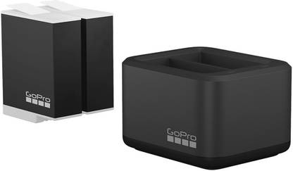 GoPro Dual Battery Charger + Enduro Battery  Camera Battery Charger