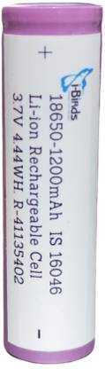 I-Birds Enterprises high quality Rechargeable 3.7V 1200 mAh Lithium ion 18650 Battery