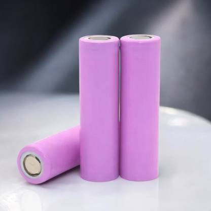 Svojas 3.7V 2600mah lithium ion batteries Model 18650 (Size Length 6.5cm, width 1.8 cm)  Battery