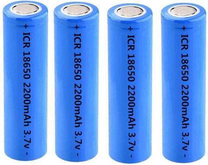 Ekavir 18650 Rechargeable 2200 mAh 3.7 Volt Li-ion 4 Pcs battery  Battery