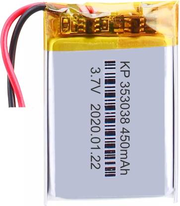 R3 जर्मन 353038 3.7V 450mAh Lithium Polymer Batteries बैटरी