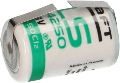 tadiran SAFT LS14250 (With Pin) 3.6Volt Size 1/2AA LISOCL2  Battery
