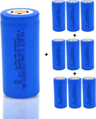 Electroglobal 6000 MAH 32700/32650 LITHIUM ION RECHRARGEABLE ORIGINAL BATTERY  Battery