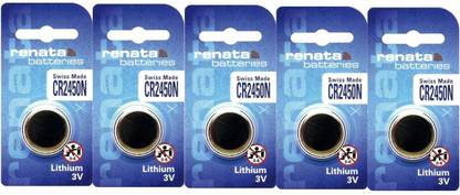 Renata 2450N 3V Lithium  Pack Of 5  Battery
