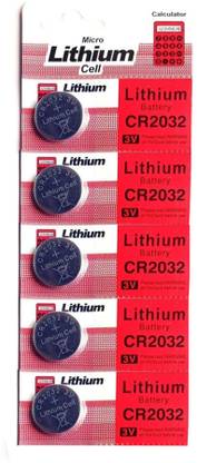 Zohlo Micro Lithium Cell CR2032 Coin 3v Computer Motherboard CMOS Cell  Battery