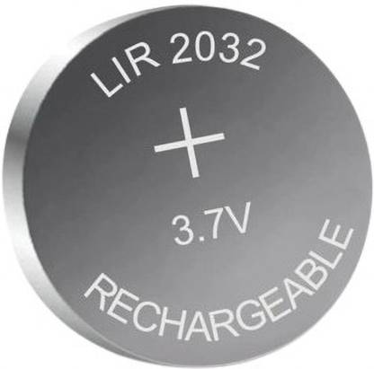 MICROUSB LIR2032 Rechargeable 3.6V Lithium Coin Cell Button   Battery