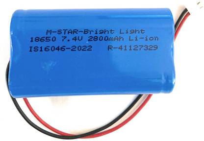DHRUV-PRO 7.4v 2800mAh Lithium-ion 18650 Rechargeable  with wire  Battery