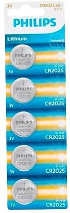 MICROUSB CR2025 Lithium 3V Coin Button Cell (Pack of 5)  Battery