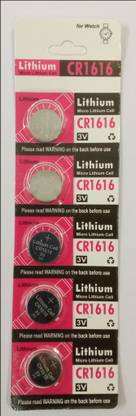 P.P.India Lithium CR1616 3V   Battery