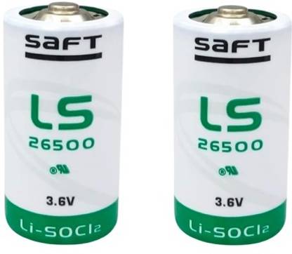 MICROUSB SAFT LS26500 7700mAh 3.6V C-Size Lithium   Battery