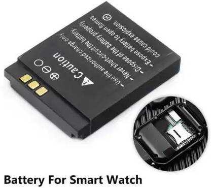 NKL Original Smartwatch  040 Certified Suitable for DZ09, V8, A1, X6 380mAh  Battery