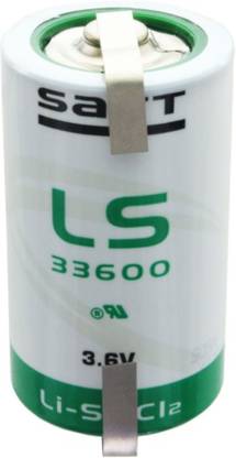 tadiran SAFT LS33600 (With Pin) 3.6Volt Size D LISOCL2  Battery
