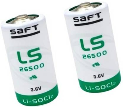 MICROUSB SAFT LS26500 3.6V 7700mAh C-Size Lithium   Battery