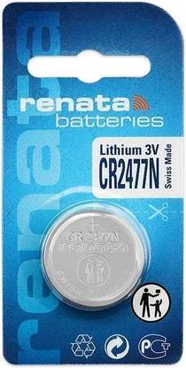 MICROUSB Renata CR2477N 3V 950Mah Lithium Coin Cell   Battery