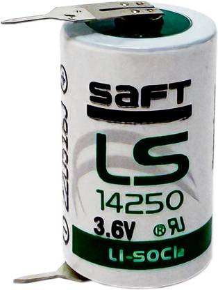 MICROUSB Saft LS 14250 3.6V non-rechargeable  with Pin  Battery