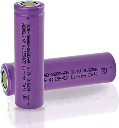 Electroglobal Original 18650 Lithium Ion 2600mAh Rechargeable  – Li Ion 18650   Battery