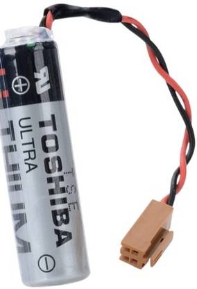 MICROUSB Toshiba ER6V 2000Mah 3.6V  with PLC Brown Plug Wire Ultra Lithium   Battery
