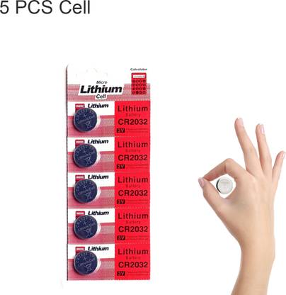 Wanzhow Best Micro Lithium Cell CR2032 Coin  3v Computer Motherboard CMOS   Battery