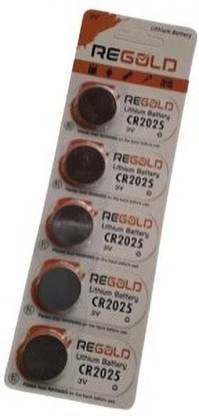 MICROUSB Regold Cell CR2025 3V Lithium Coin Button CR2025   Battery