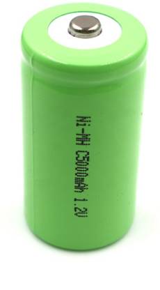 SILVER HOUSE C Size 5000mAh Ni-mh Rechargeable Batteries  Battery