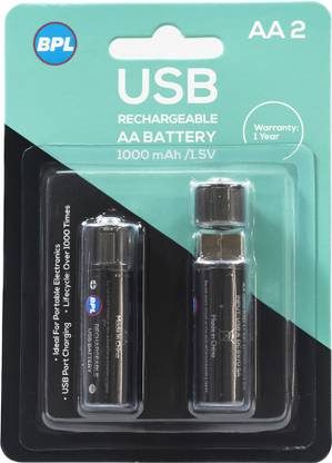 BPL USB Rechargeable AA   Battery