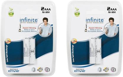 Envie AAA 800 mA Ready To Use (4 Pcs.) Battery