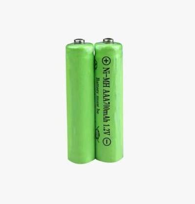 2A digital Ni-MH AAA 700mAh 1.2v Rechargeable Cell for Toys, Remote, DIY (Pack of 2)  Battery