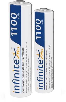 Envie Infinite Plus 2 x AAA 1100 MAH  Battery