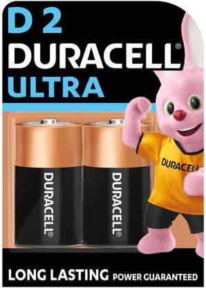 DURACELL Ultra Alkaline D   Battery