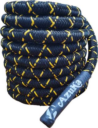 Azuka Professional Polydacron Strength Training Battle Rope 1.5inch Battle Rope