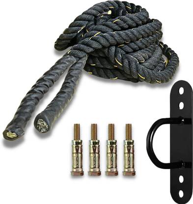 FIRE FITNESS home gym equipmnt Battle Rope for men and women for Out Weighted Workou Battle Rope